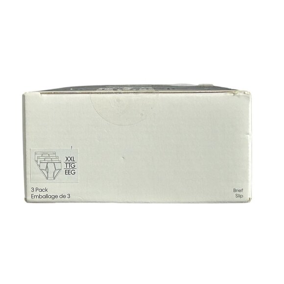 Calvin Klein Men's 100% Cotton Classic Fit Briefs White 3 pack 44-46"  - XXL - Picture 4 of 4